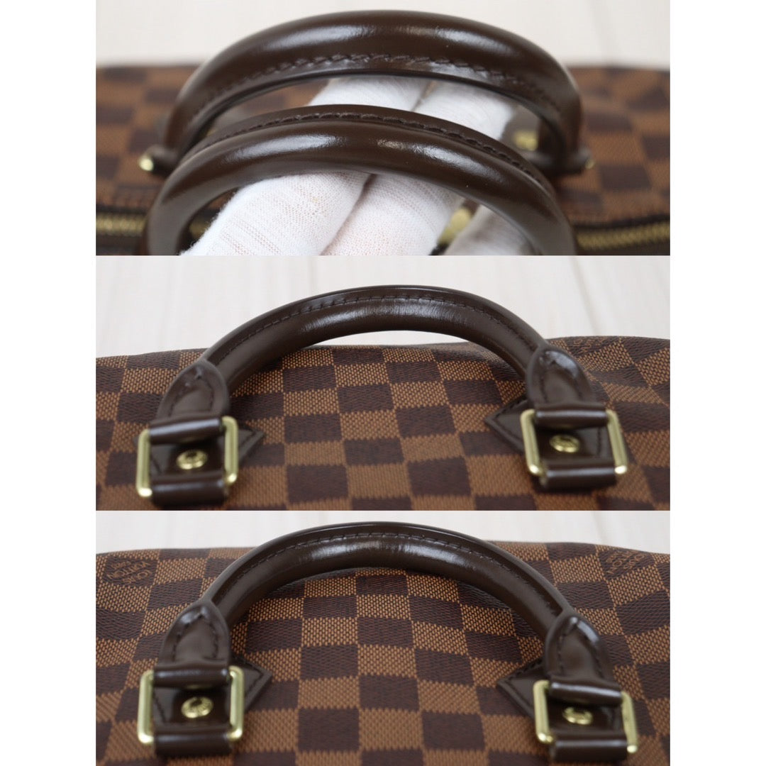 Rank AB｜ LV Damier Speedy 25 Hand Bag With Shoulder Strap｜S24061706
