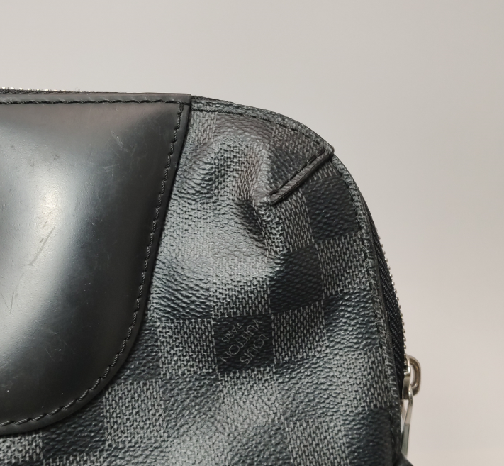 Preloved Louis Vuitton (LV)Porte-Documents Jour bag Black 36cm 250327781122850