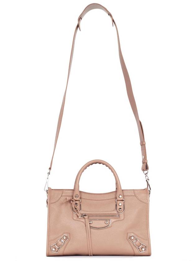 Luxury Balenciaga  Metallic Edge Mini City Tote Bag Pink