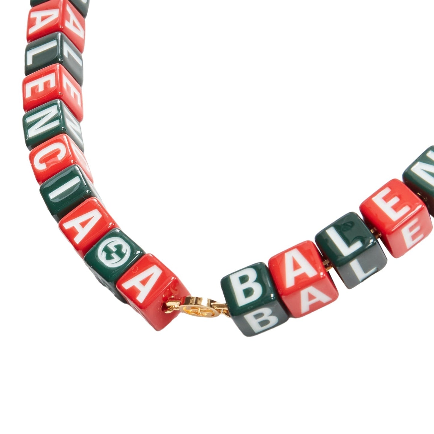 Gucci Luxury Balenciaga  Hacker Project Symbols cubes short necklace
