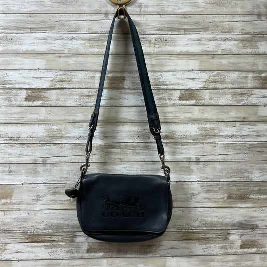 Crossbody Designer By Coach In Navy, Size:Medium