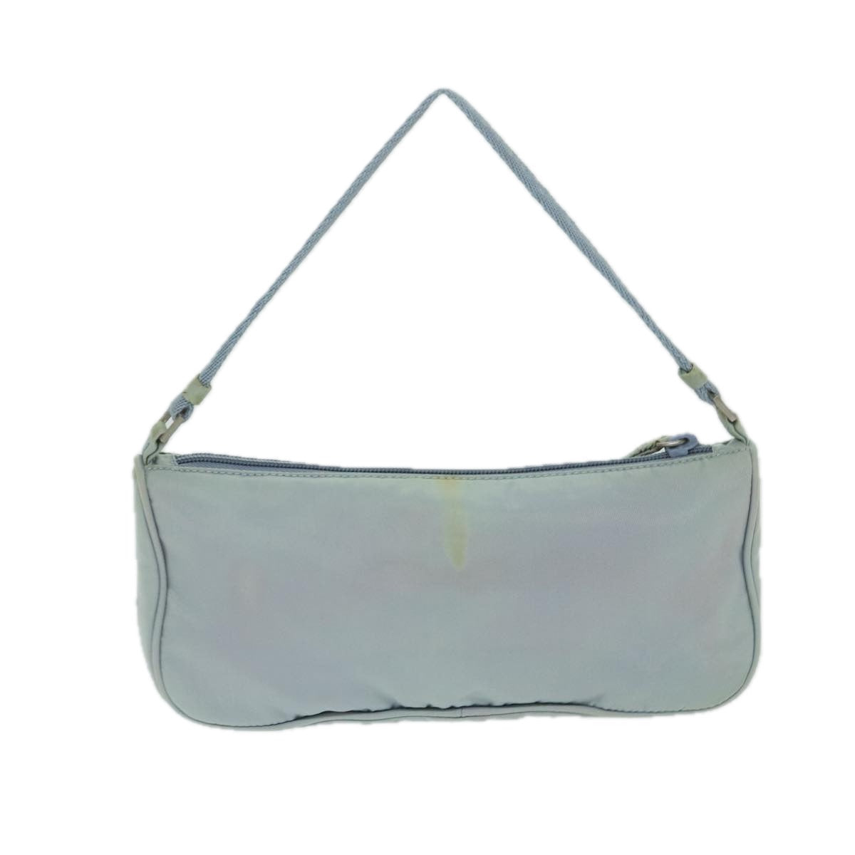 PRADA Accessory Pouch Nylon Light Blue Auth 69506