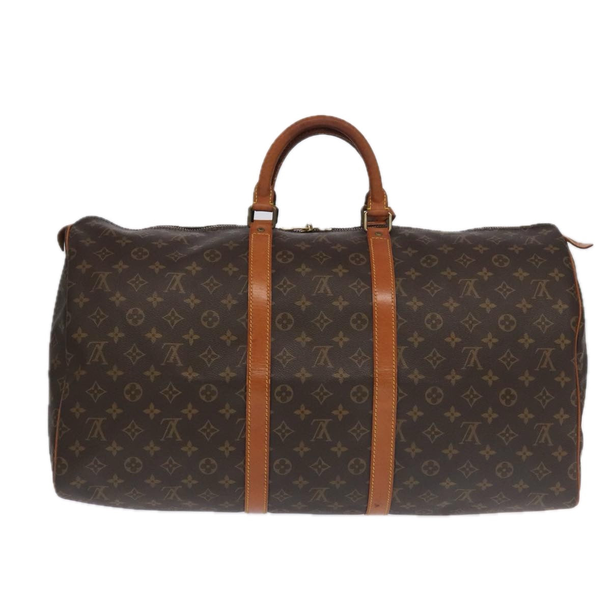 Louis Vuitton Keepall 55  Canvas Travel Bag