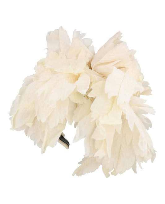 Gucci Womens Petals Headband Cream