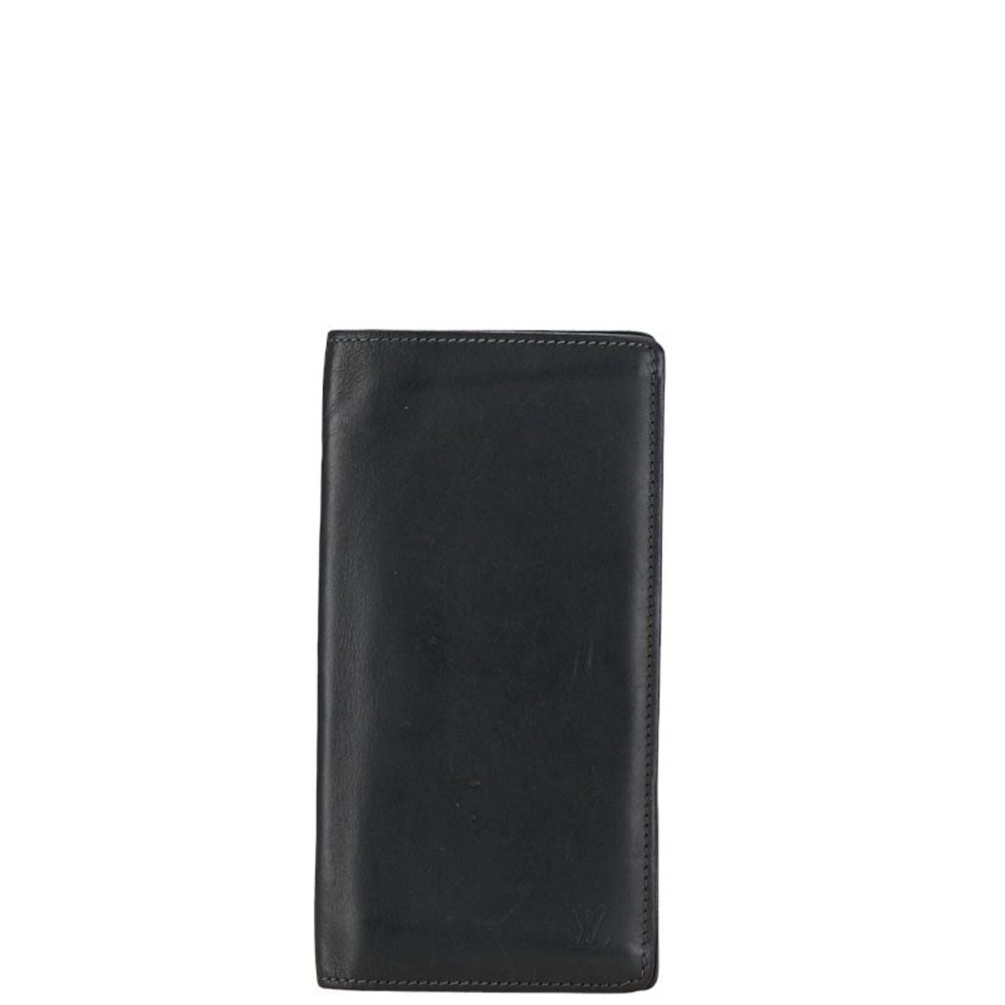 Louis Vuitton Nomad  Noir Leather Long Wallet (Bi-Fold)
