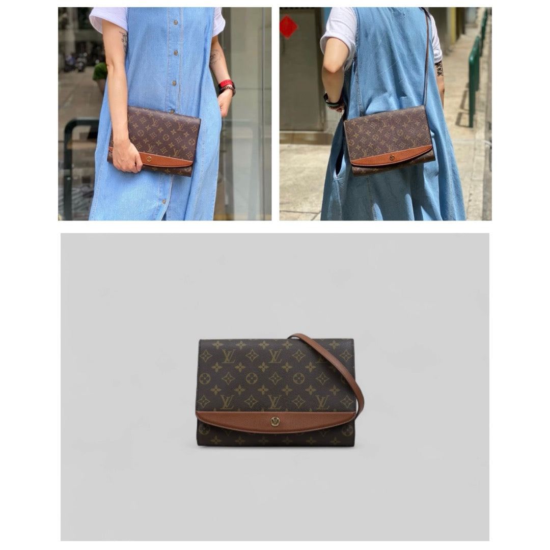 Good ( Rank AB)｜ LV Monogram Bordeaux GM Shoulder Bag ｜25051310