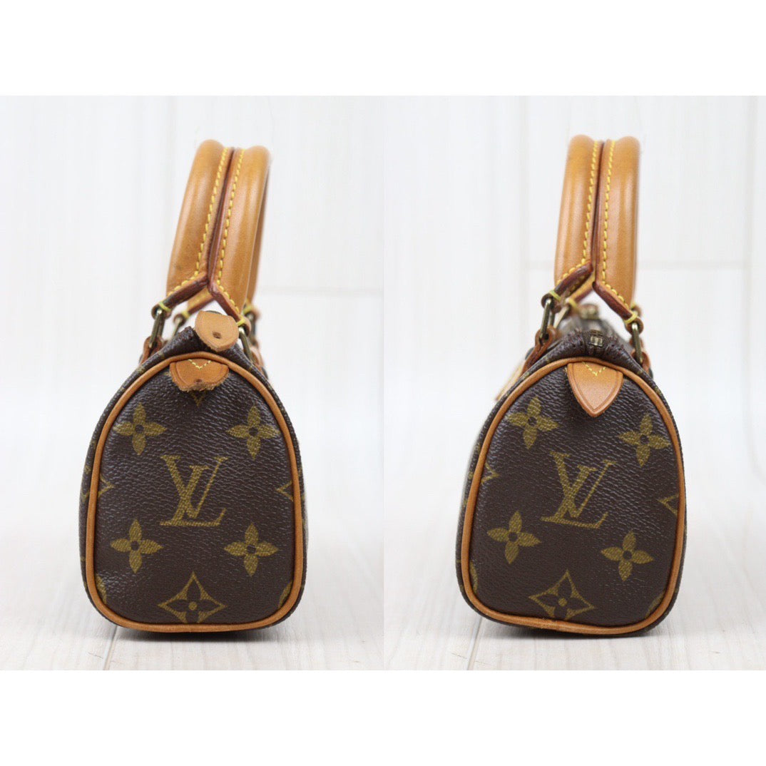 Rank AB ｜ LV Monogram Mini Speedy Handbag ｜24070905