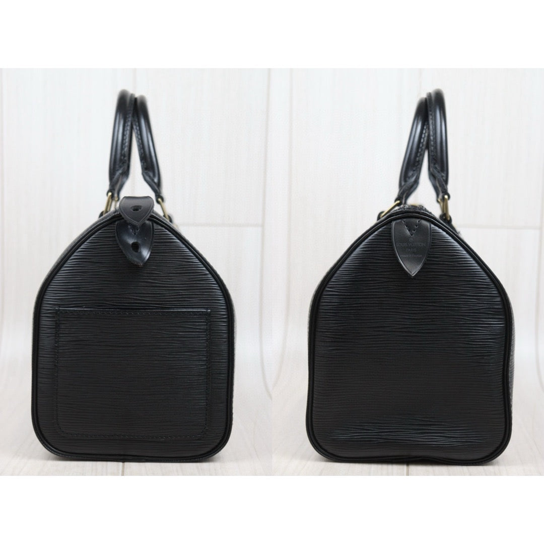 Very Good ( Rank A)｜ LV Epi Speedy 25 Hand Bag Black｜25042114