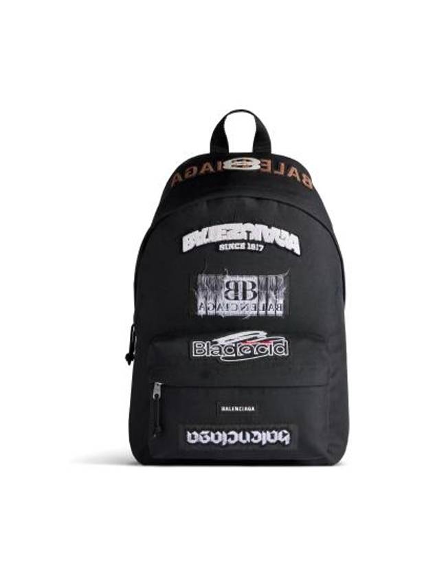 Luxury Balenciaga  Explorer Backpack Black