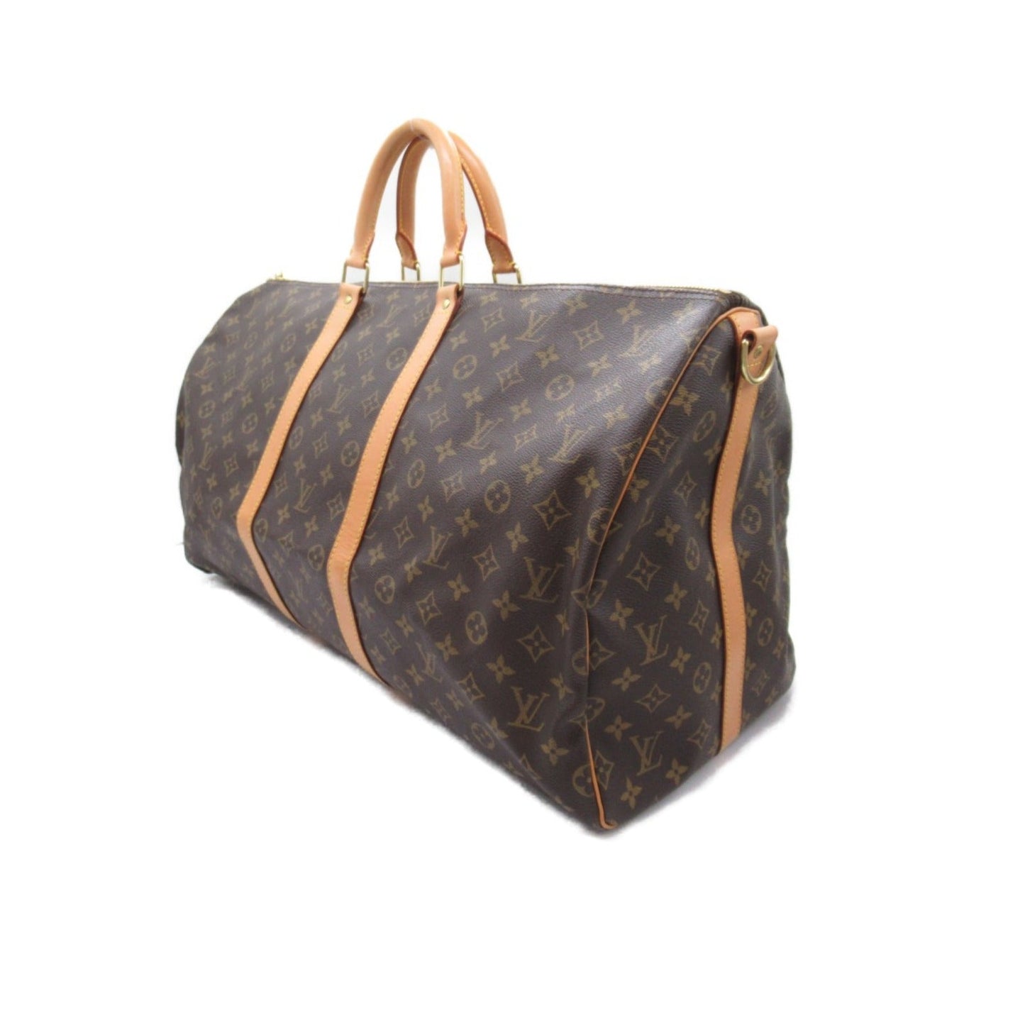 Louis Vuitton Keepall Bandouliere 55 Boston Bag Boston Bag PVC Coated Canvas Monogram   Brown M41414