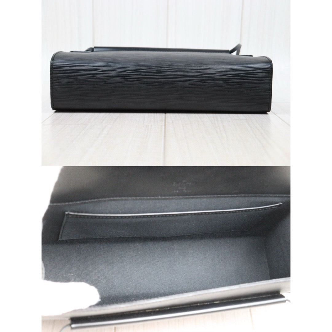 Very Good ( Rank A)｜ LV Epi Dinard Shoulder Bag Black｜25032002