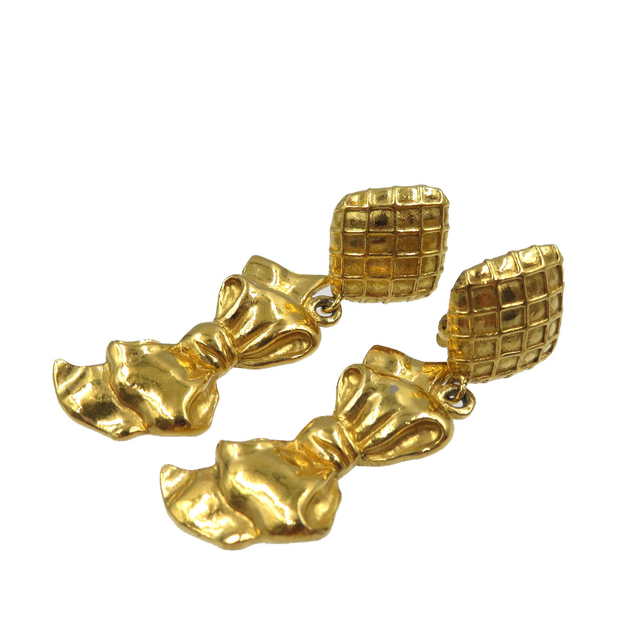 CHANEL Earring metal gold