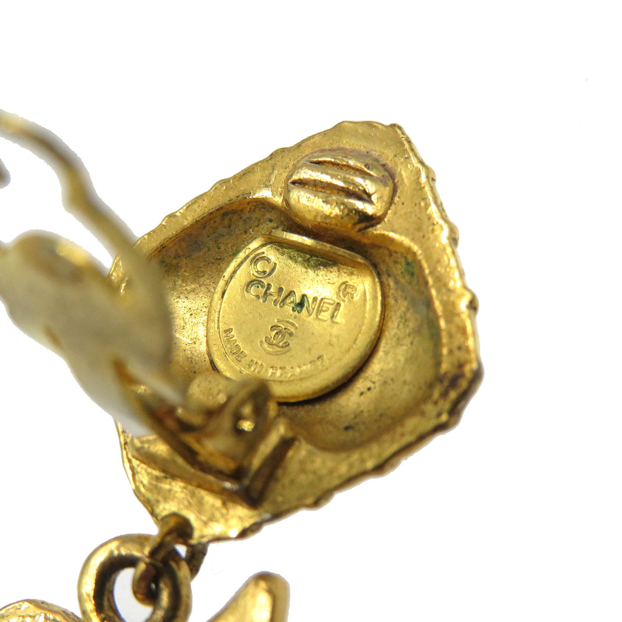 CHANEL Earring metal gold