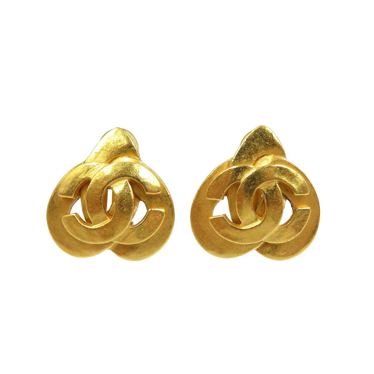 CHANEL Earring metal gold