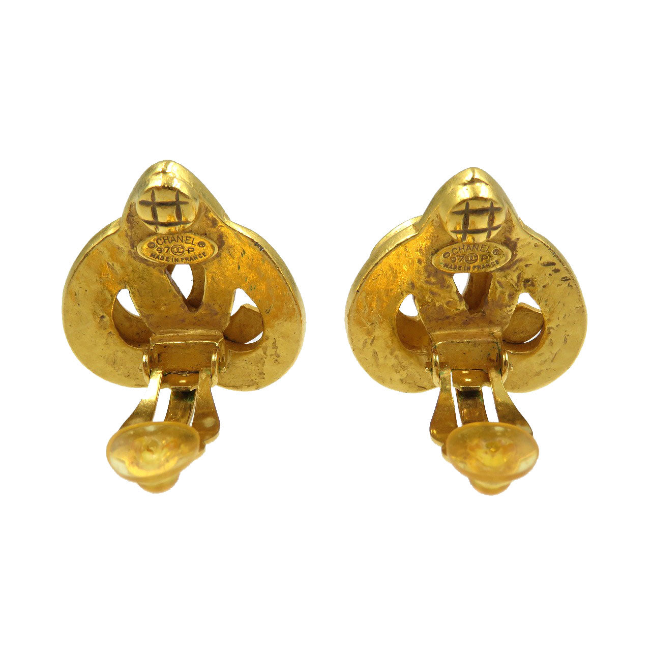 CHANEL Earring metal gold