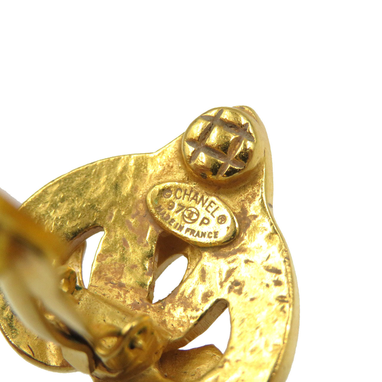 CHANEL Earring metal gold