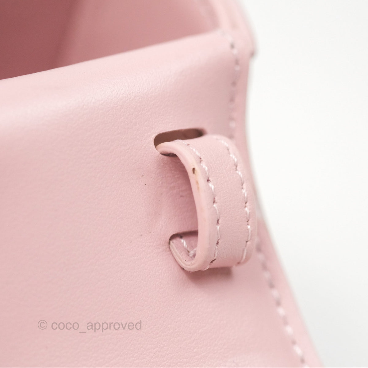 Celine Mini Triomphe Shiny Calfskin Pink