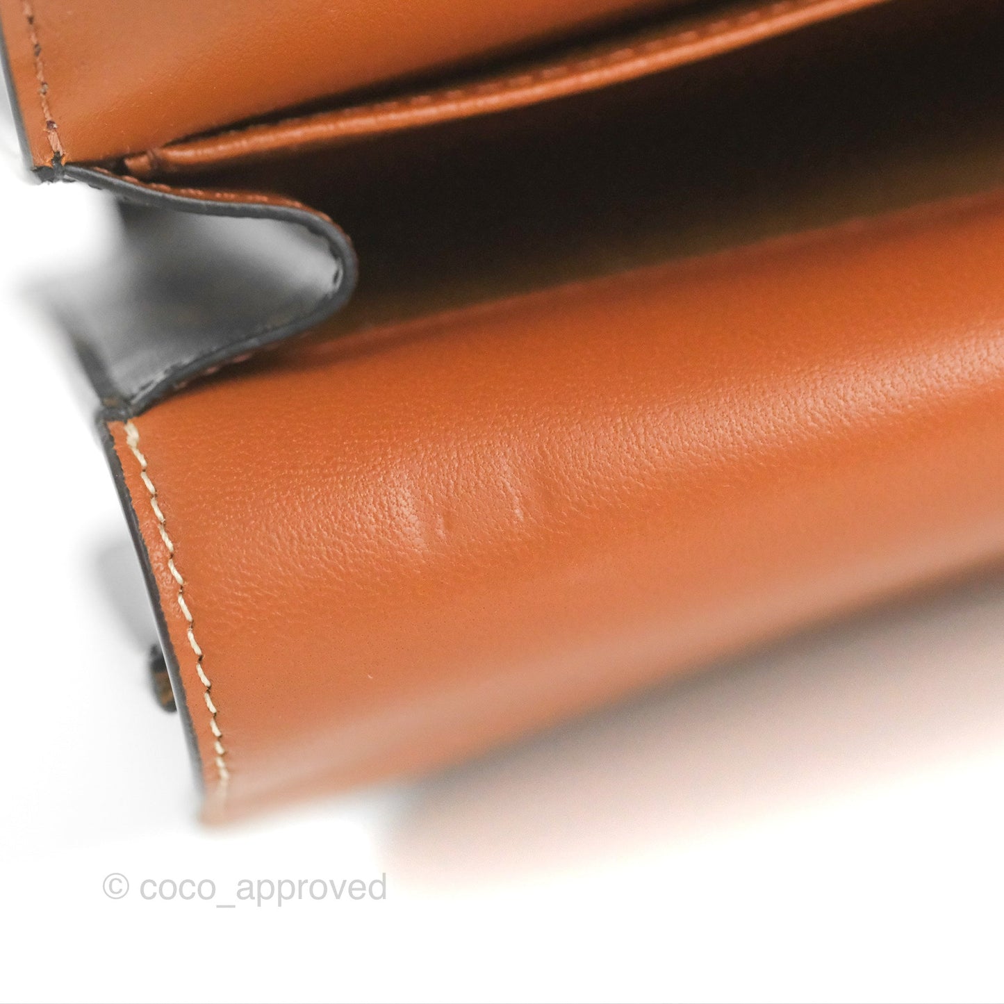 Celine Wallet On Strap Triomphe Canvas Tan Lambskin