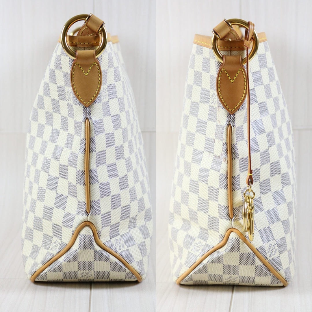 Good ( Rank AB)｜LV Damier Azur Delightful PM Shoulder Bag｜S24032501