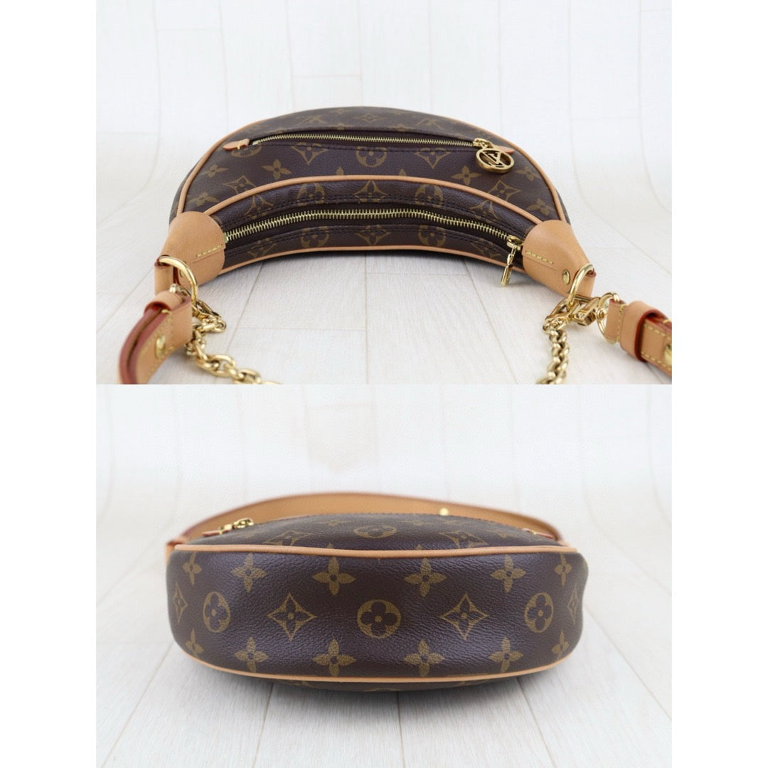 Very Good ( Rank A) ｜LV Monogram loopping Pochette Croissant Shoulder Bag IC Chips Model ｜S25030707