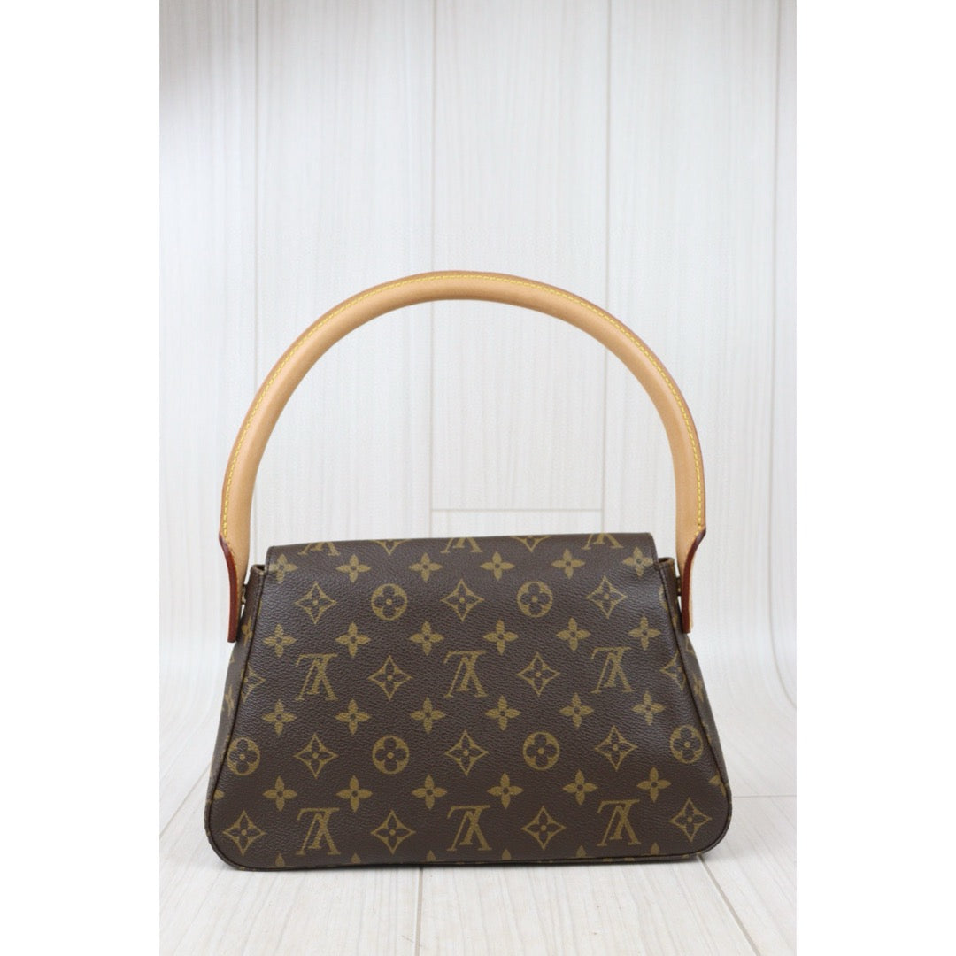 Rank A｜ LV Monogram Looping Mini Shoulder Bag ｜24081907