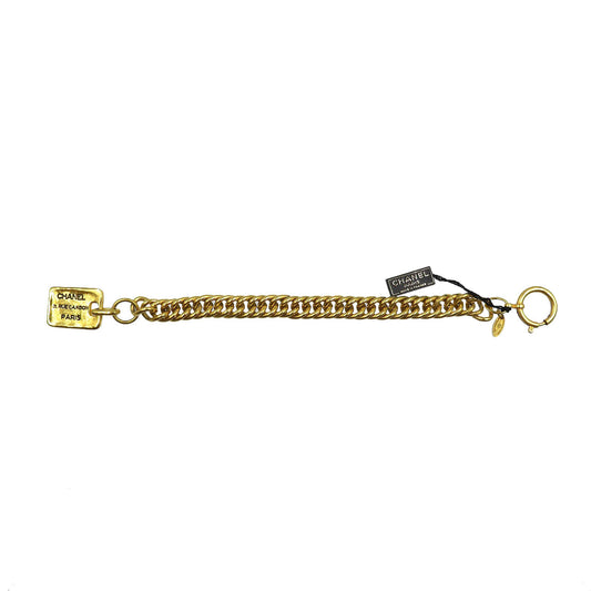 CHANEL bracelet metal gold