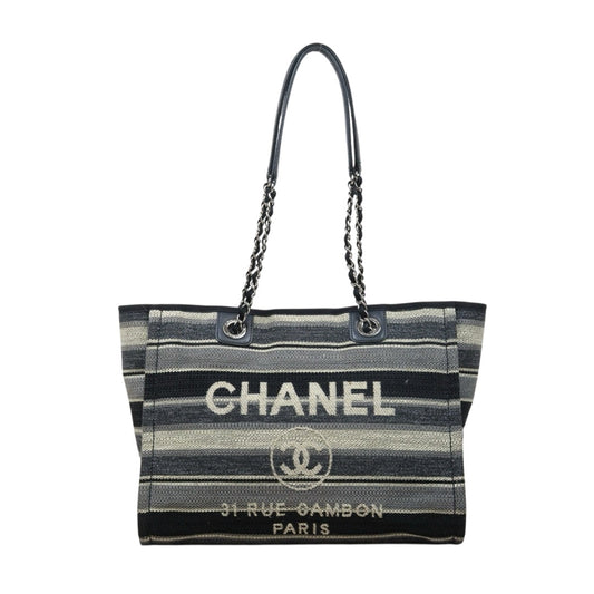 Good ( Rank AB)｜ CHANEL Canvas Tote Bag  Made In 2018-2019 Year｜P25062703