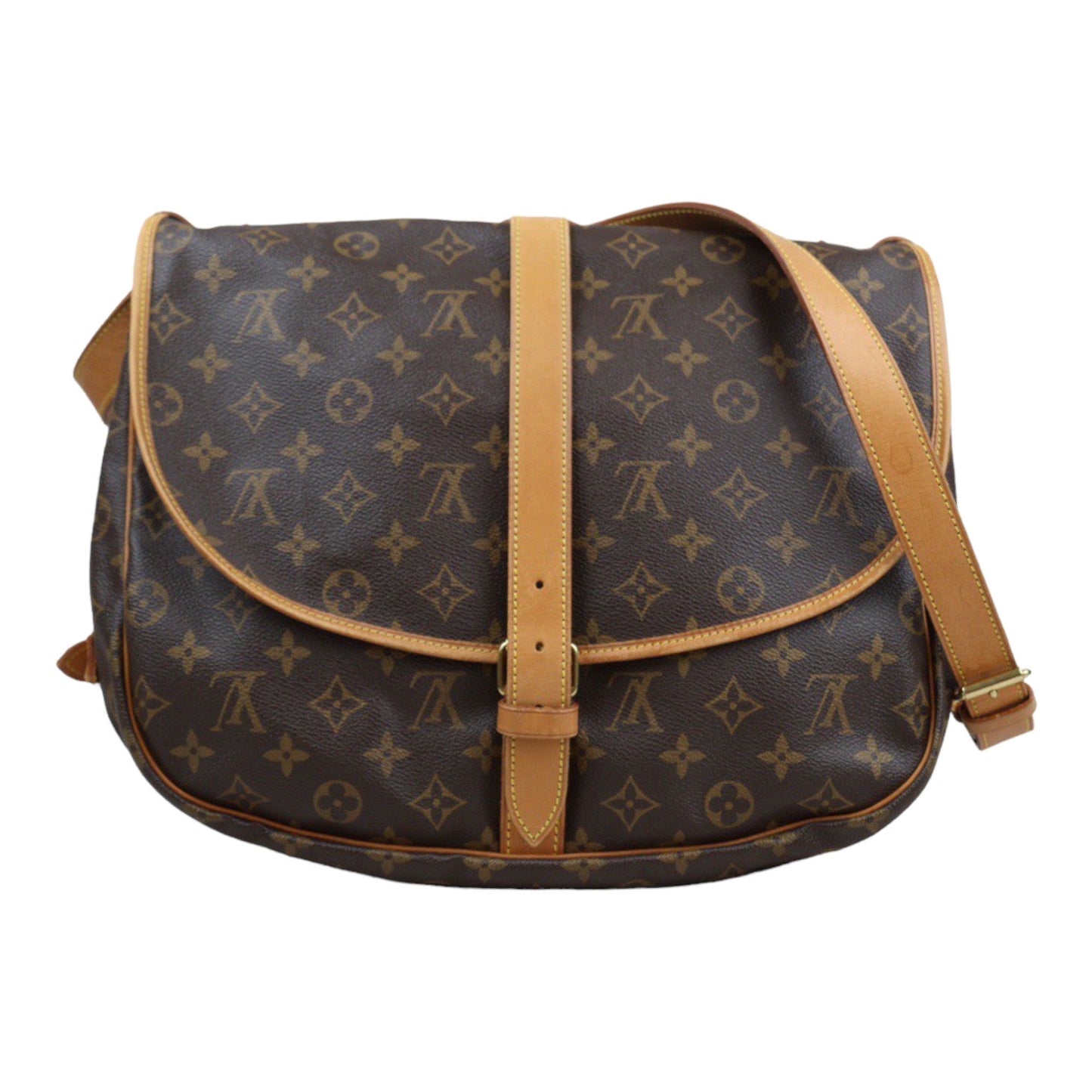 Rank AB ｜ LV Monogram Saumur 35 Shoulder Bag｜24031414