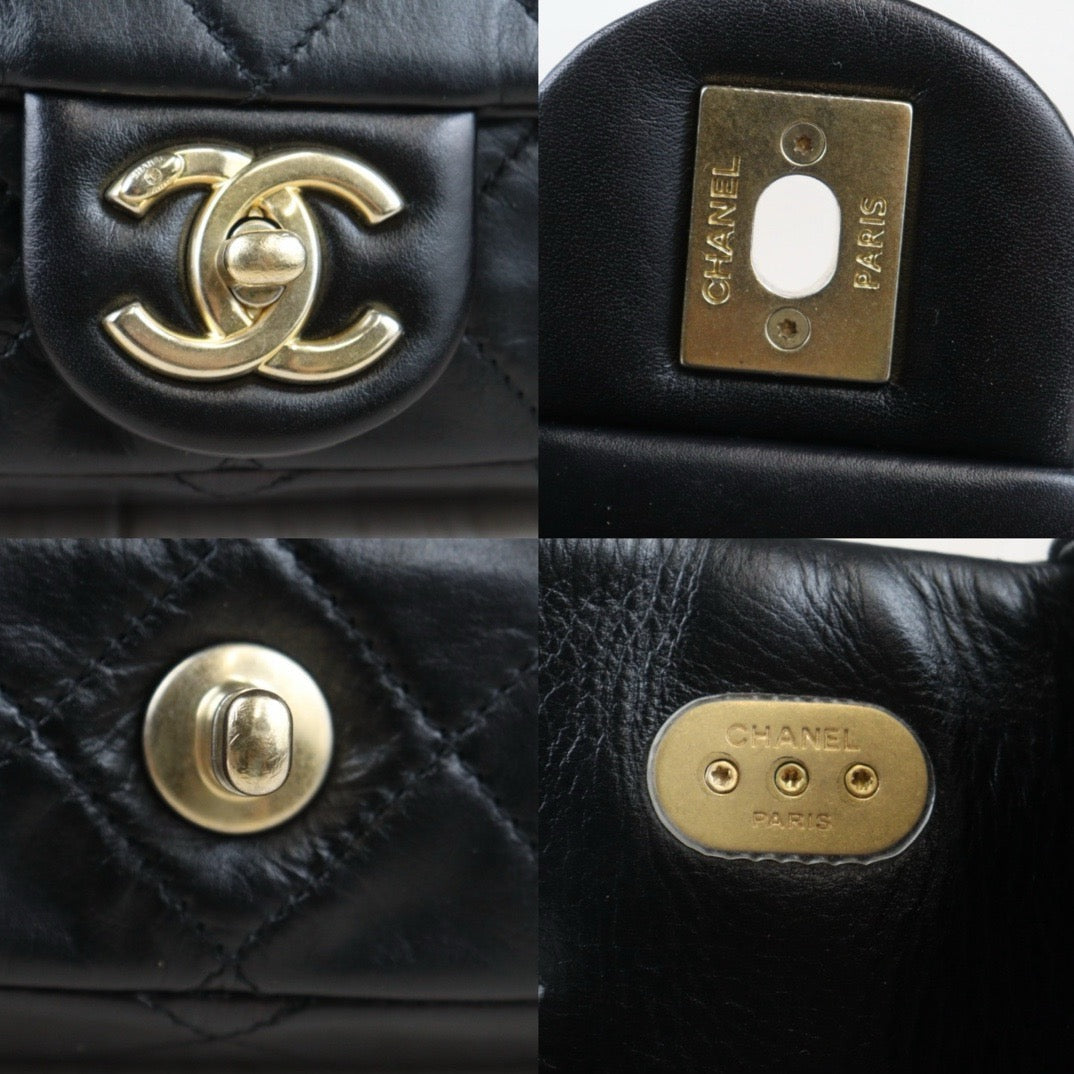 Very Good ( Rank A) ｜ CHANEL Matrasse Lamb Skin Mini Pearl Chain Bag Made in 2020-2021 Year｜S24082001