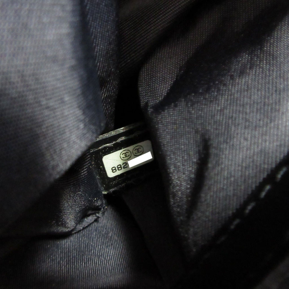 CHANEL Tote Bag canvas black Neutra New Travel Line Tote TPM Women Used