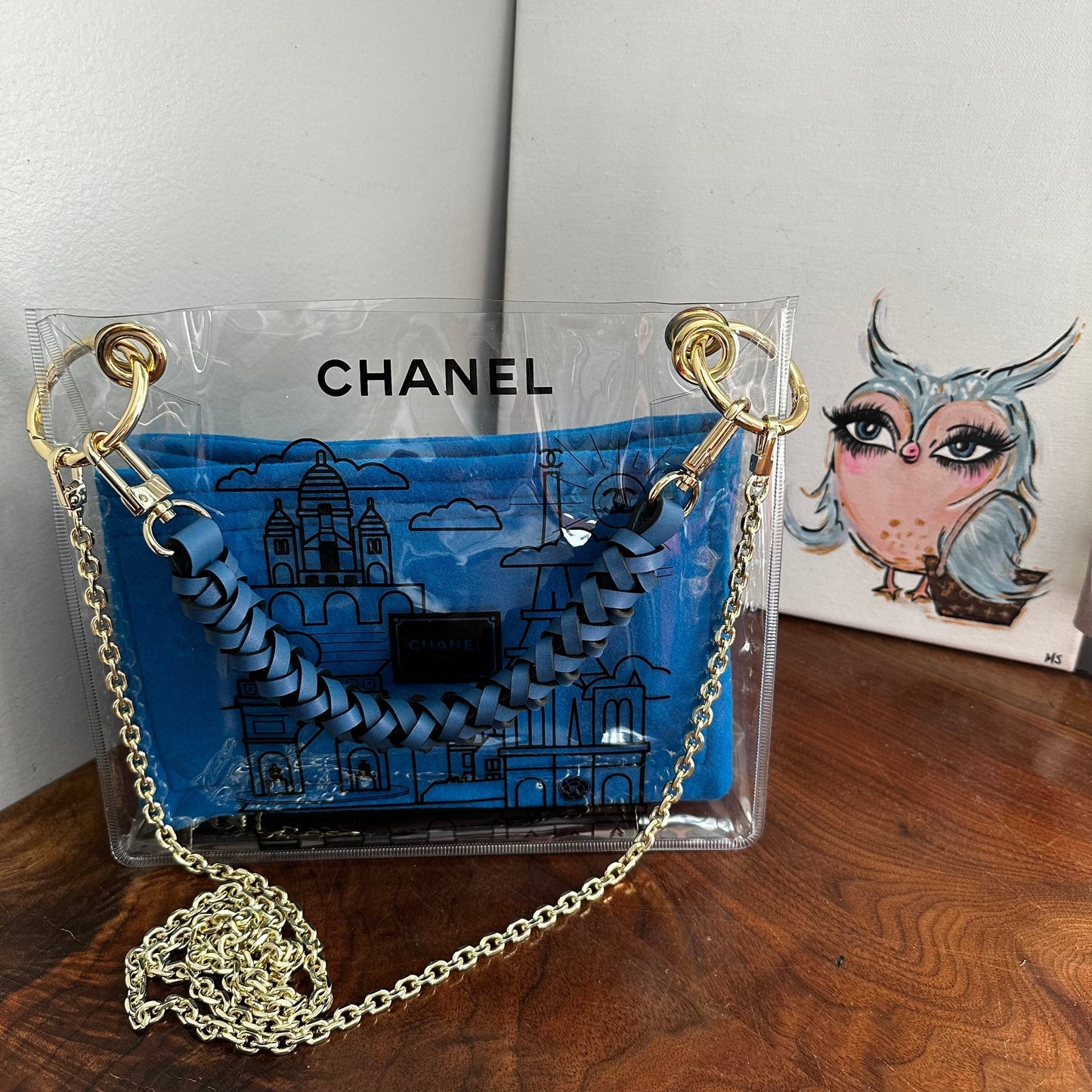 The Clear Swan - Chanel Crossbody/Handbag