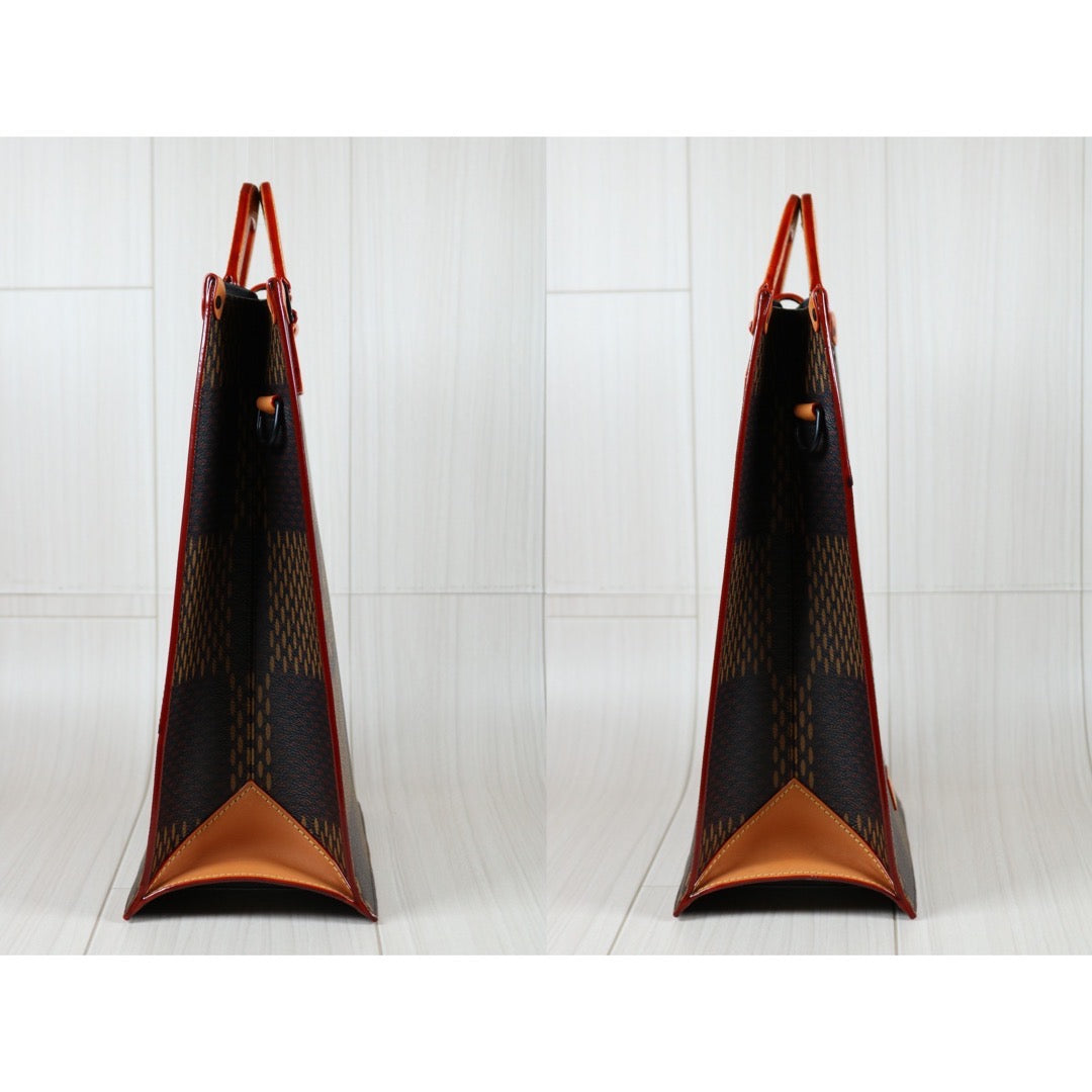 Rank A ｜ LV Monogram Nigo Series Sac Pra MINI Tote Bag Shoulder Bag｜S24050801
