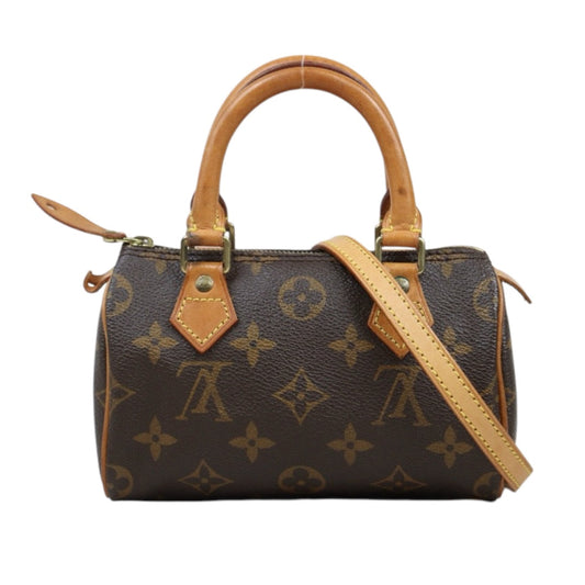 Good ( Rank AB)｜ LV Monogram Mini Speedy Handbag With Shoulderstrap｜25042111