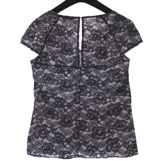 CHANEL blouse P47412W05438 cotton Navy 36