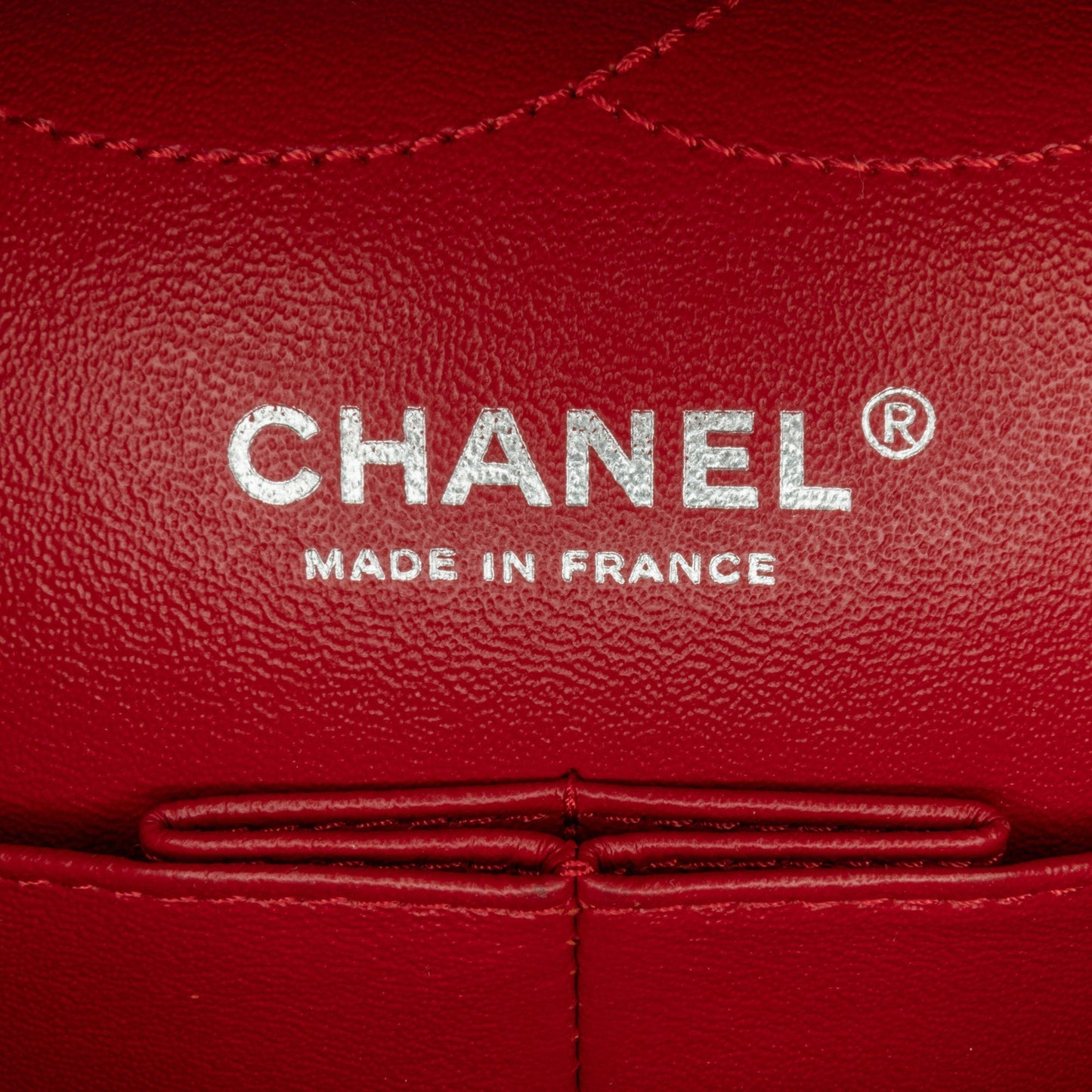 Red Chanel Medium Suede Re-issue 2.55 Double Flap Shoulder Bag