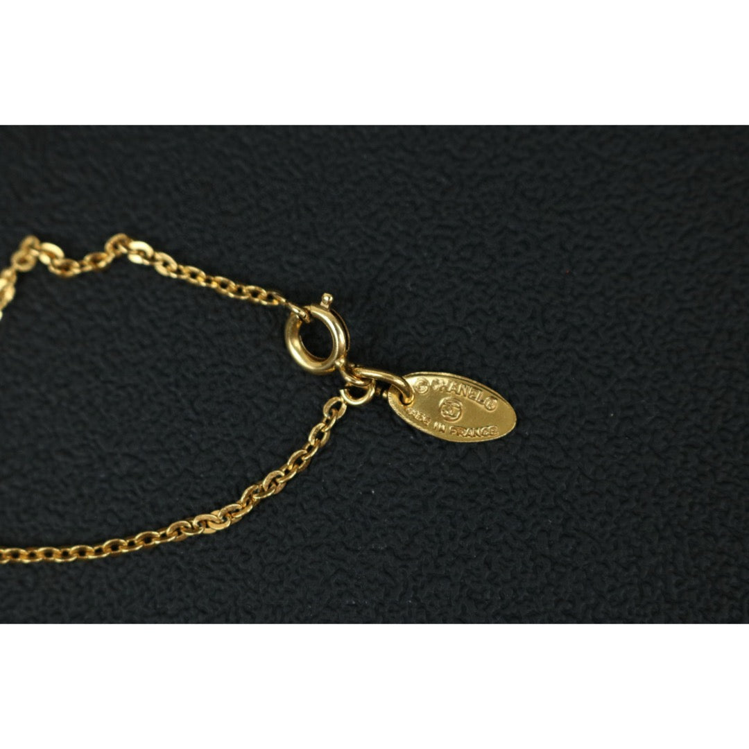 Very Good ( Rank A)｜CHANEL COCO 24K Gold Plated Necklace  ｜X25030610