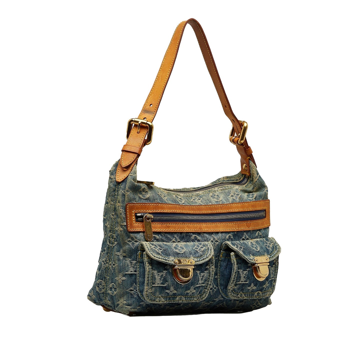 LOUIS VUITTON Monogram Denim Baggy PM