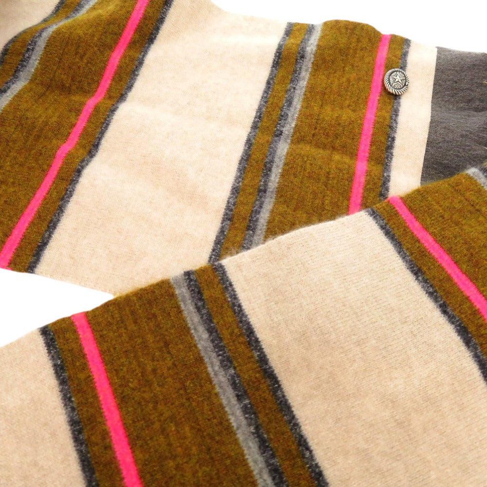 CHANEL Scarf cashmere multicolor