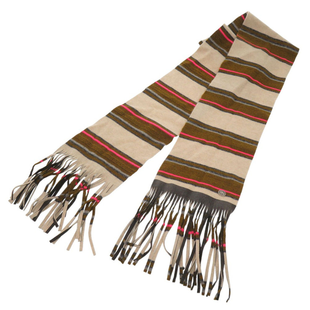 CHANEL Scarf cashmere multicolor