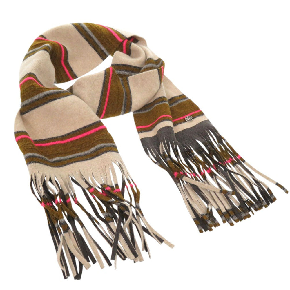 CHANEL Scarf cashmere multicolor