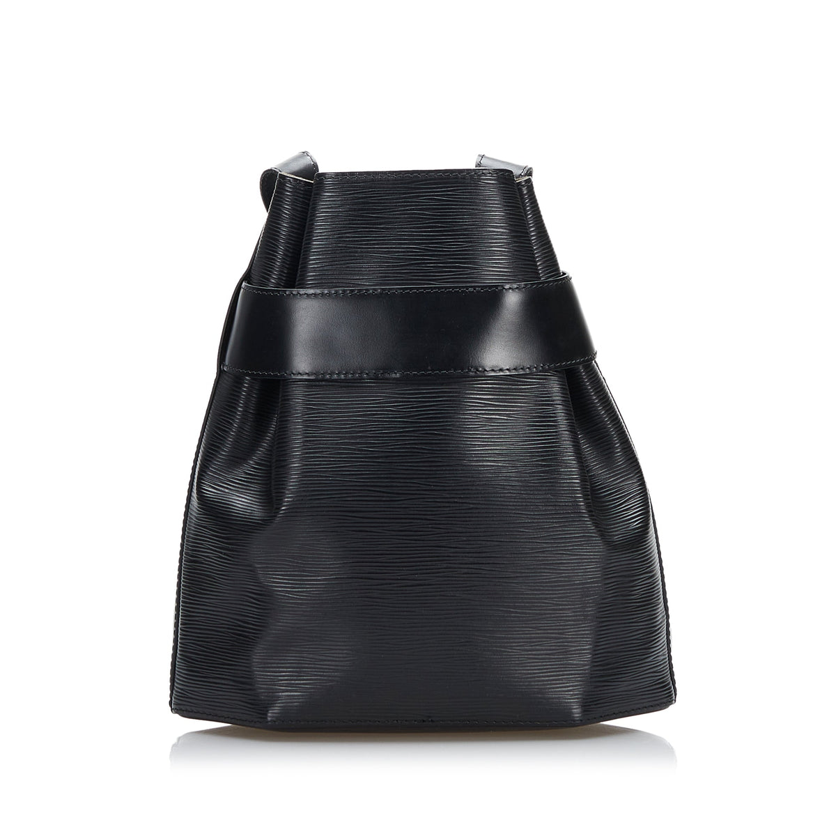 Louis Vuitton Sac D'Epaule Black Epi