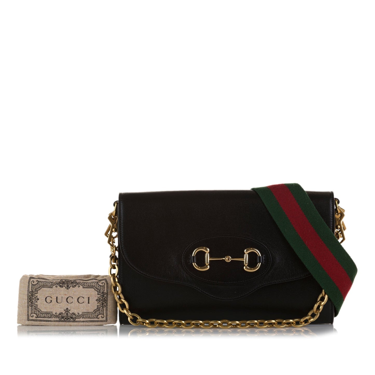 Gucci Horsebit 1955 Crossbody Bag Small Black