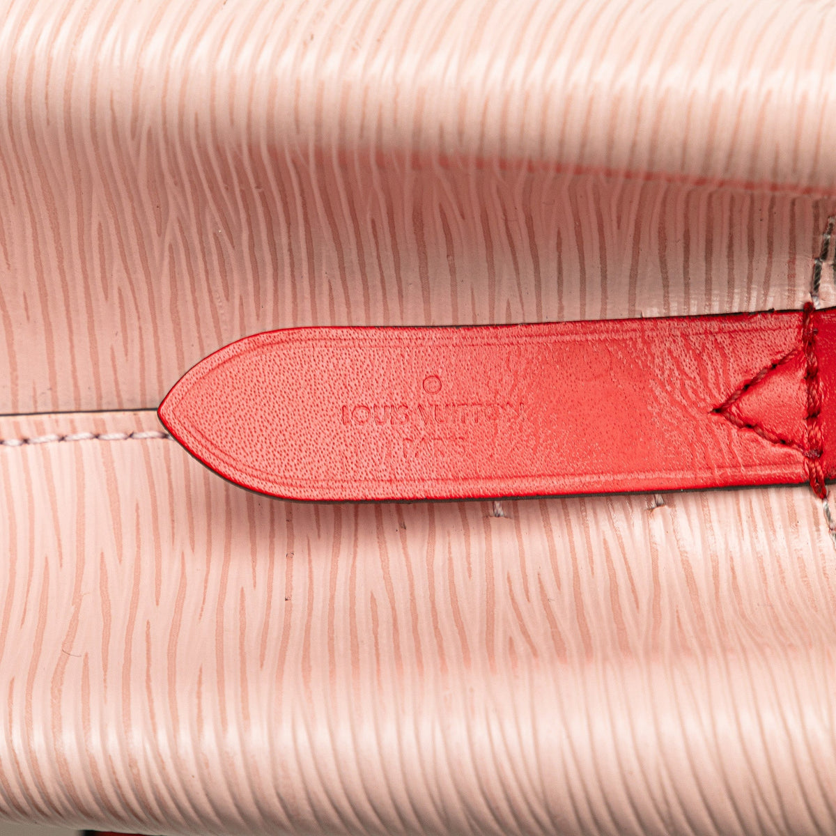 Pink Louis Vuitton Epi Neonoe BB Bucket Bag