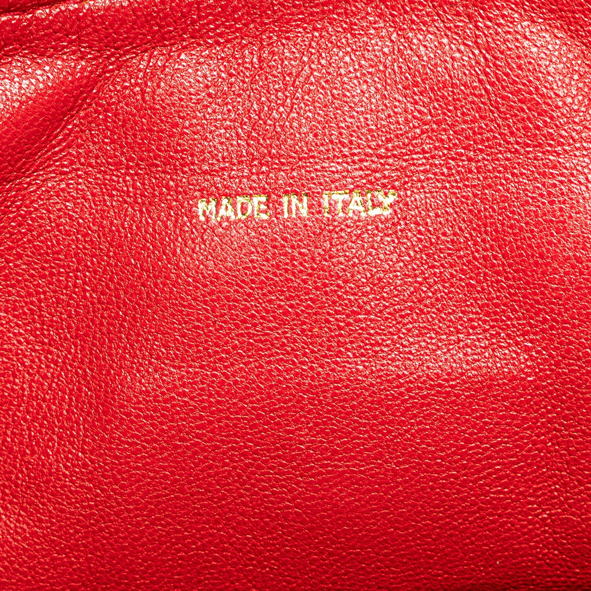Red Chanel CC Quilted Caviar Chain Camera Bag