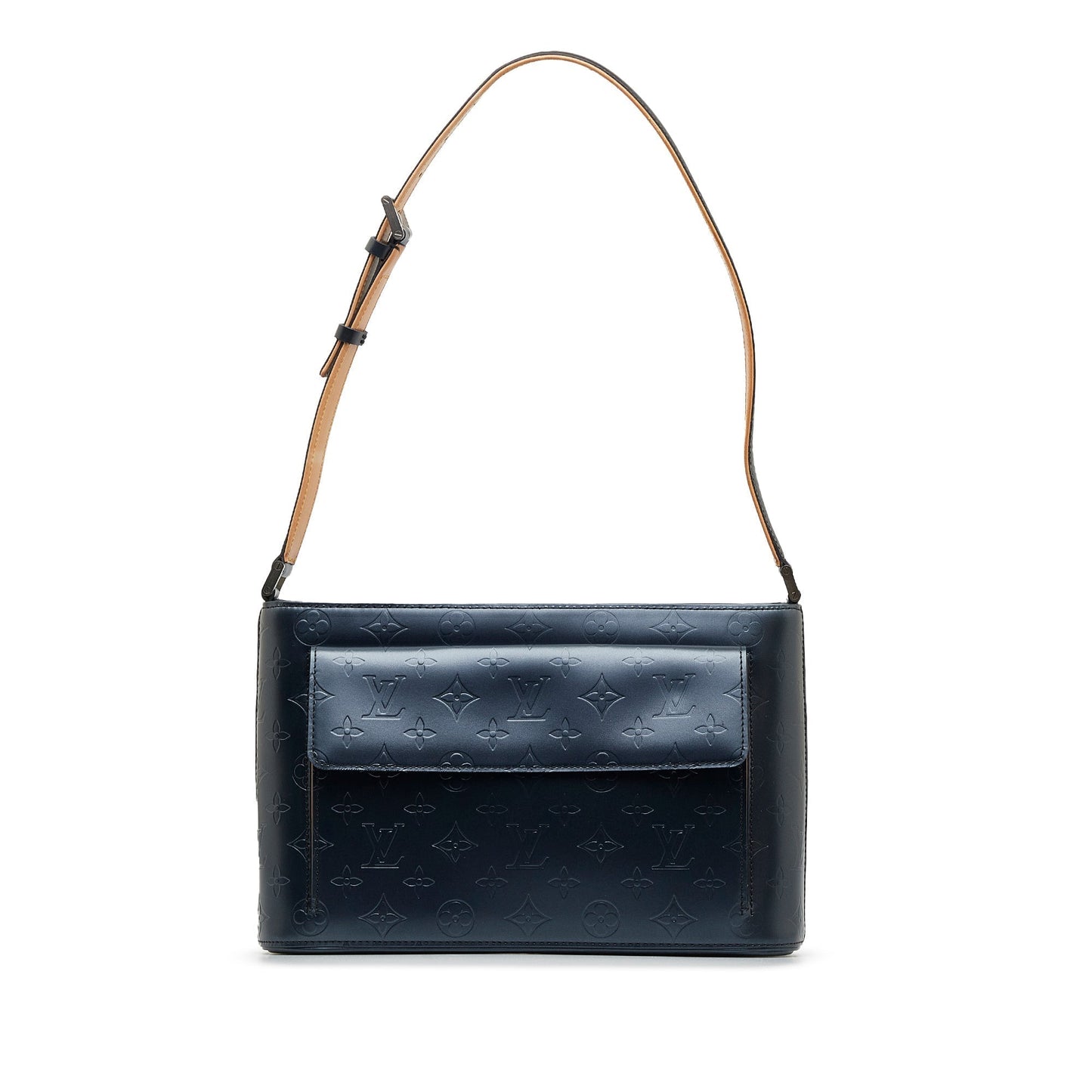 LOUIS VUITTON Monogram Mat Alston Shoulder Bag