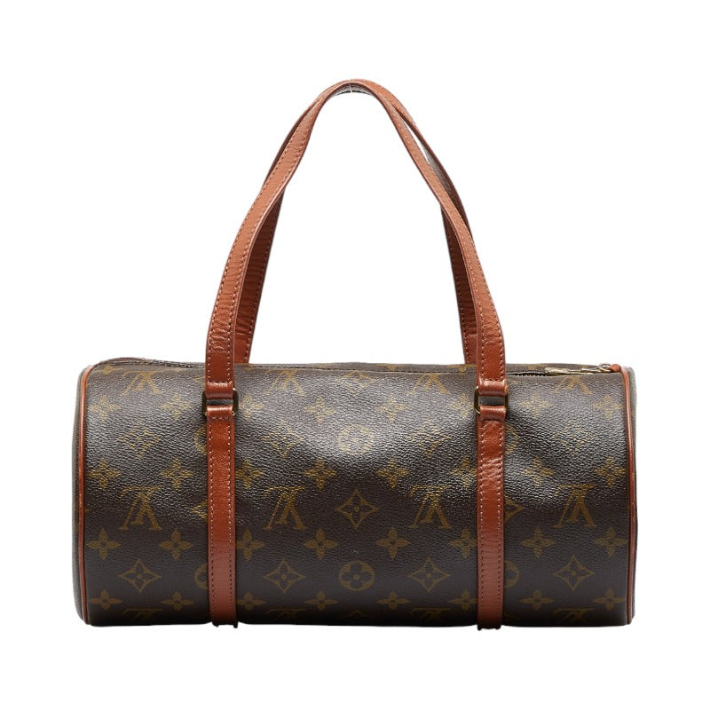Louis Vuitton Monogram Papillon 30 Handbag M51385 Brown PVC Leather  Louis Vuitton
