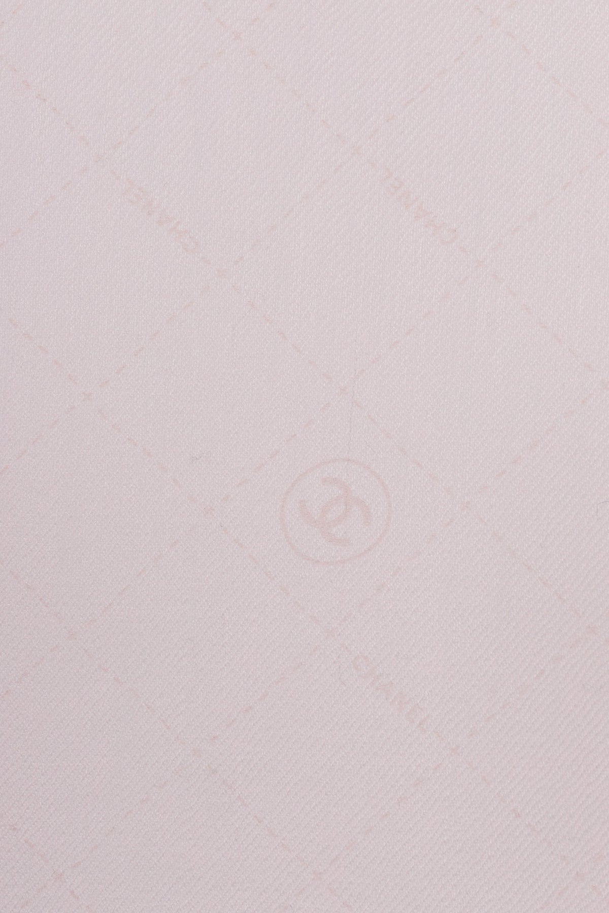 Etole en cachemire rose Chanel