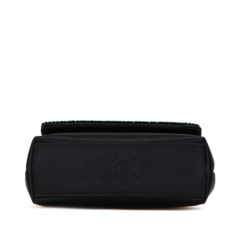 Chanel Coco Mark Satin Mini Shoulder Bag