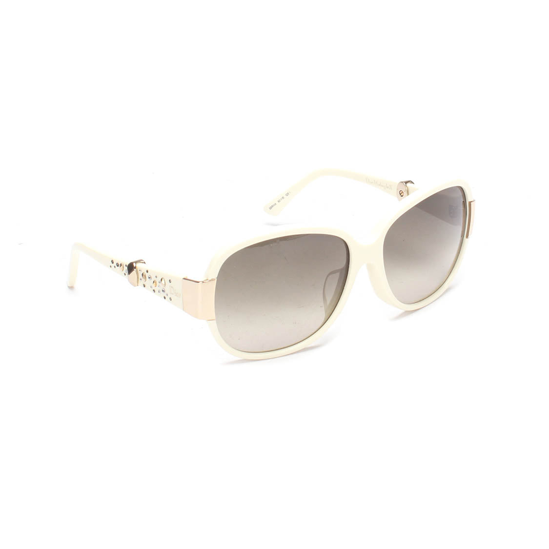 Midnight Rhinestone Tinted Sunglasses