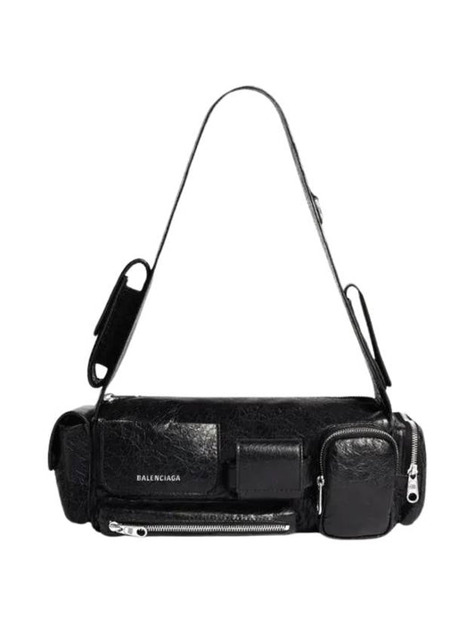 Luxury Balenciaga  Superbusy XS Sling Shoulder Bag Black